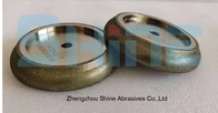 127 mm geelektroplateerde diamanten slijpplaat 1EE1 Geelektroplateerd Cbn wiel